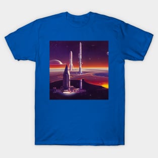 Interplanetary Spaceport T-Shirt